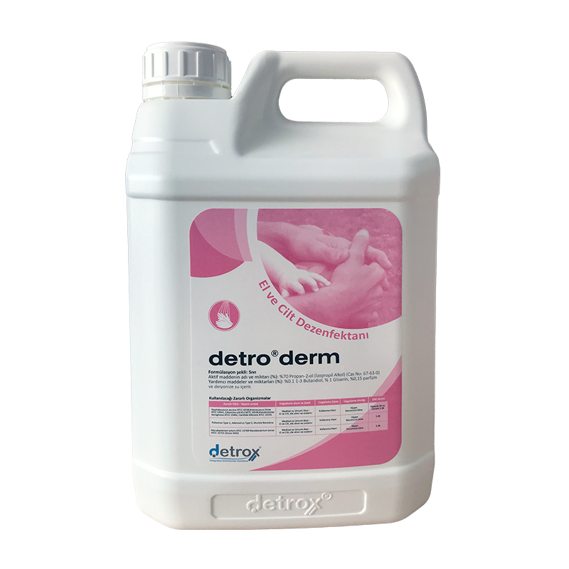 "ДЕТРО® ДЕРМ" - Антисептичний засіб для шкіри рук